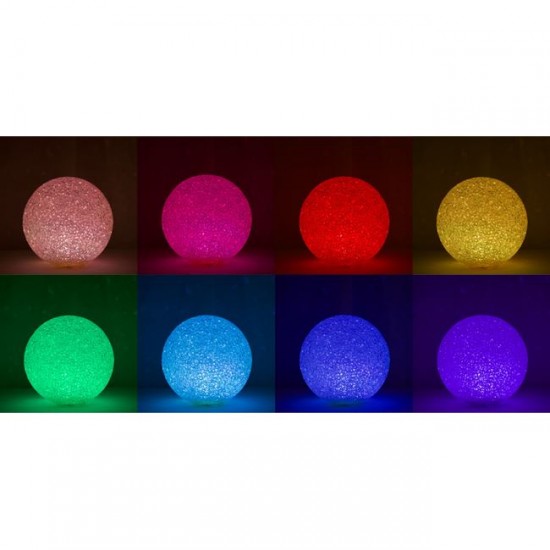 Φωτιστικό μπάλα με εναλλασσόμενο πολύχρωμο φωτισμό Led 