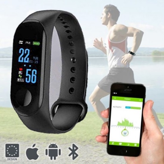 Ρολόι - Πιεσόμετρο - Θερμιδομετρητής - Βηματομετρητής