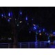 Διακοσμητική LED βροχή 8 τεμάχια x 50cm