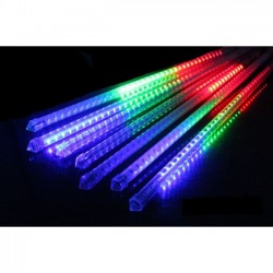 Διακοσμητική LED βροχή 8 τεμάχια x 50cm