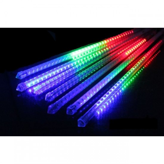 Διακοσμητική LED βροχή 8 τεμάχια x 50cm