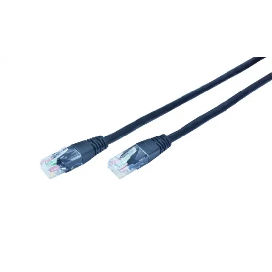 PATCH CORD UTP CABLE CAT5E 1.8M BLACK