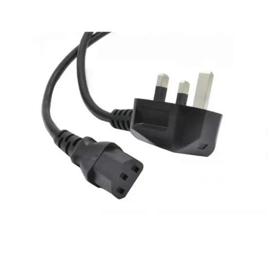 ΚΑΛΩΔΙΟ ΤΡΟΦΟΔΟΣΙΑΣ UK ΑΓΓΛΙΚΟΥ ΤΥΠΟΥ ΣΕ C13 PC/MONITOR