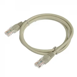 PATCH CORD EQUIP F/UTP CAT 5 GREEN 1M