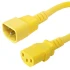ΚΑΛΩΔΙΟ ΠΡΟΕΚΤΑΣΗ ΤΡΟΦΟΔΟΣΙΑΣ  C13 ΤΟ C14 1.2Μ YELLOW
