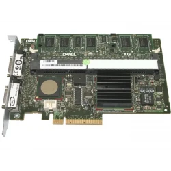 RAID CONTROLLER DELL PERC 5E 256MB/TBBU/PCI-E/3GB/2CHx4 EXT