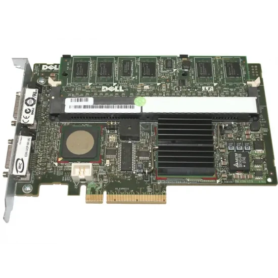 RAID CONTROLLER DELL PERC 5E 256MB/TBBU/PCI-E/3GB/2CHx4 EXT
