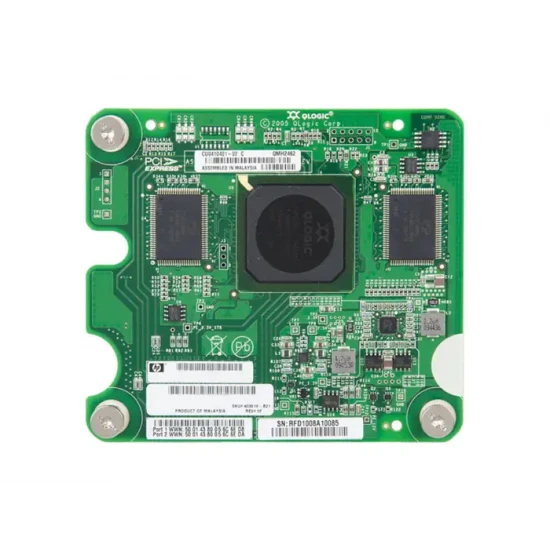 BLADE HBA FC HP QLOGIC QMH2462 4GB MEZZANINE CARD