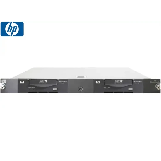 TAPE DRIVE ENC 1U HP STORAGEWORKS WITH 2x DAT 72GB USB