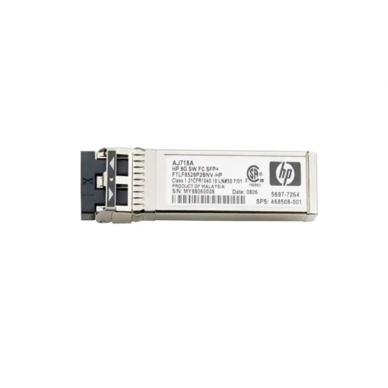 FC SFP+ HP 8GB LC SW MMF AJ718A