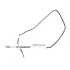 DELL POWEREDGE R610 R710 PERC 5I BATTERY CABLE - RF289