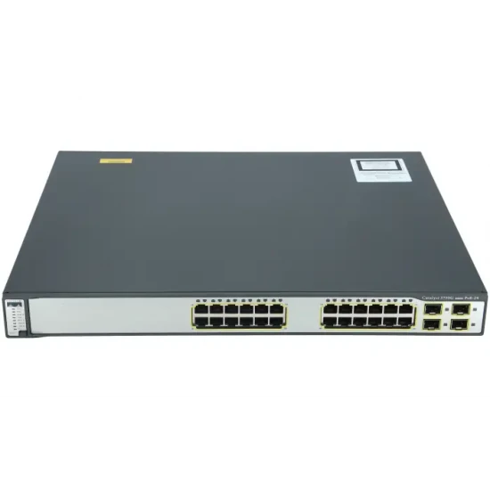 SWITCH ETH 24P 1GB & 4xSFP CISCO CATALYST 3750G-24 POE