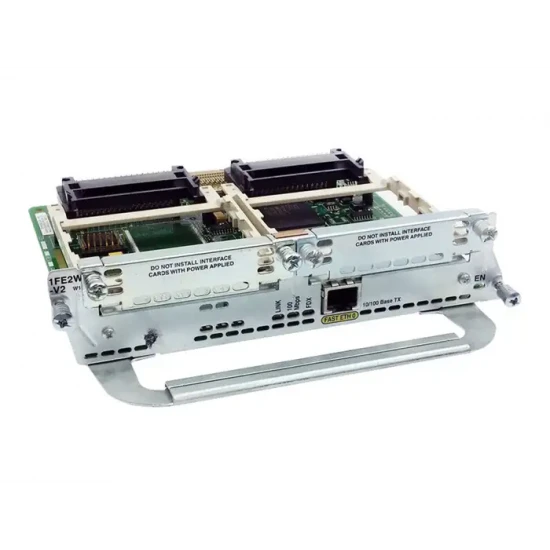 CISCO MODULE NM-1FE2W 1x10/100 ETHERNET 2xWAN CARD