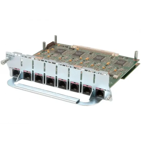 CISCO MODULE NM-8AM-V2 8 - PORT ANALOG MODEM