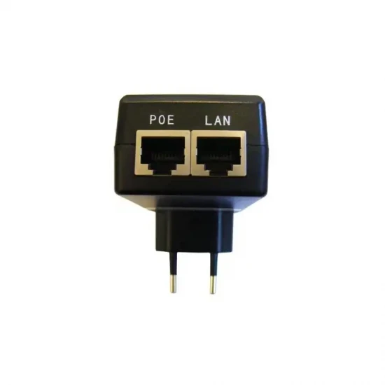POE INJECTOR 24V 30W GIGABIT PLUG TYPE NEW