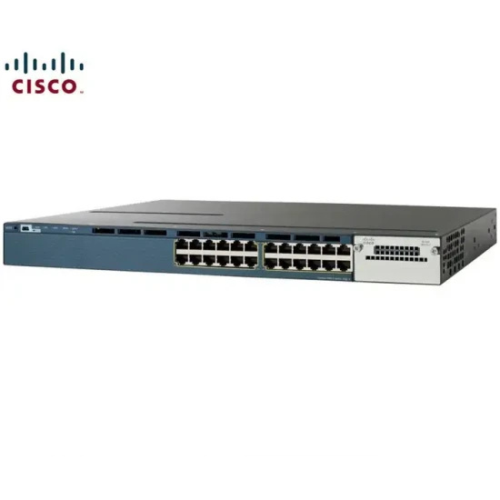 SWITCH ETH 24P 1GBE CISCO C3560X POE 2xPSU 2xFAN