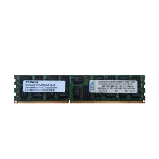 8GB ELPIDA PC3-8500R DDR3-1066 2Rx8 CL7 ECC RDIMM 1.5V
