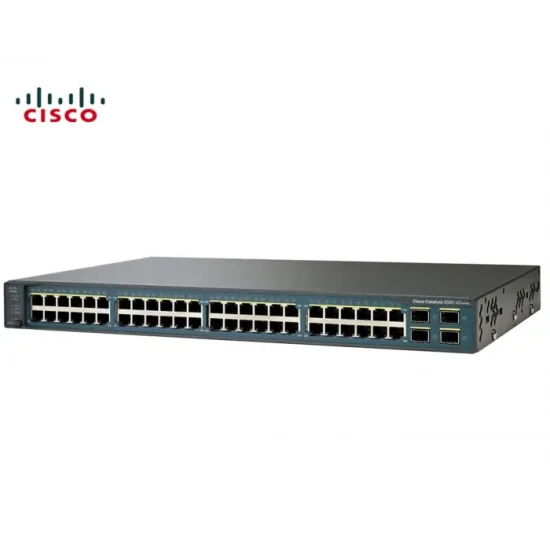 SWITCH ETH 48P 100MB 4x1GBE SFP CISCO CATALYST 3560 v2 POE