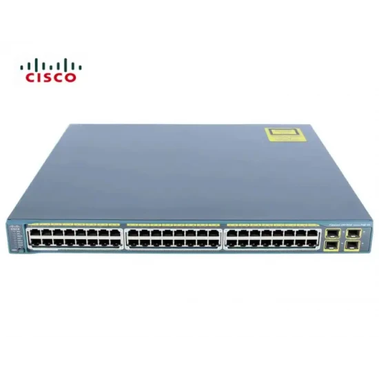 SWITCH ETH 48P 1GB & 4x1GB SFP CISCO CATALYST 2975G POE