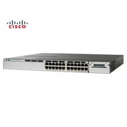 SWITCH ETH 24P 1GBE CISCO 3750X  2x350w 2xFAN LAN Base