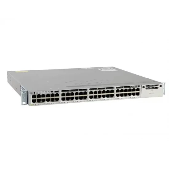 SWITCH ETH 48P 1GB CISCO 3850 1X715W PSU IP-BASE POE+