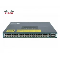 SWITCH ETH 48P 1GB CISCO WS-C4948 4XSFP 2XPSU NO RACKMOUNT KIT