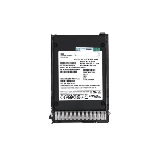 SSD SRV 1.92TB HP NVMe 2.5" - P20735-001