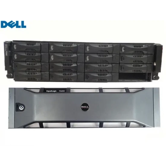 STORAGE DELL EQUALLOGIC PS6000 16xLFF DAC 2xPSU 8xiSCSI 1Gbe