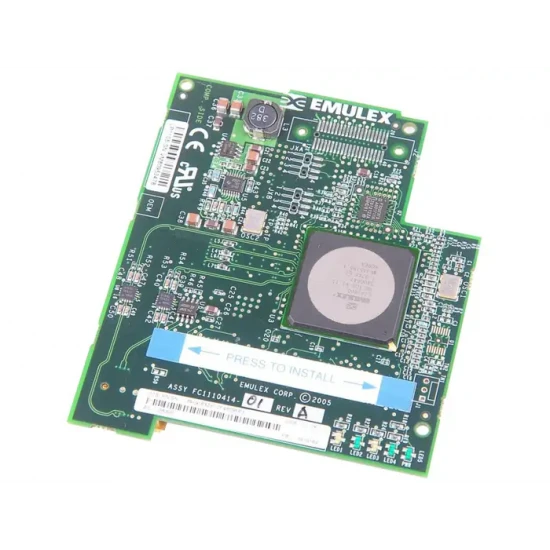 BLADE HBA FC 4GB IBM QLOGIC FIBER CHANNEL MEZZANINE CARD