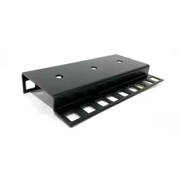 RACK RAIL 42U RACK SQUARE HOLES BLACK