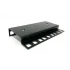 RACK RAIL 42U RACK SQUARE HOLES BLACK