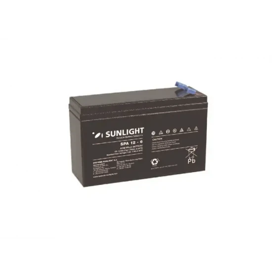 BATTERY VRLA RECHARGABLE 12V-6AH FOR UPS NEW