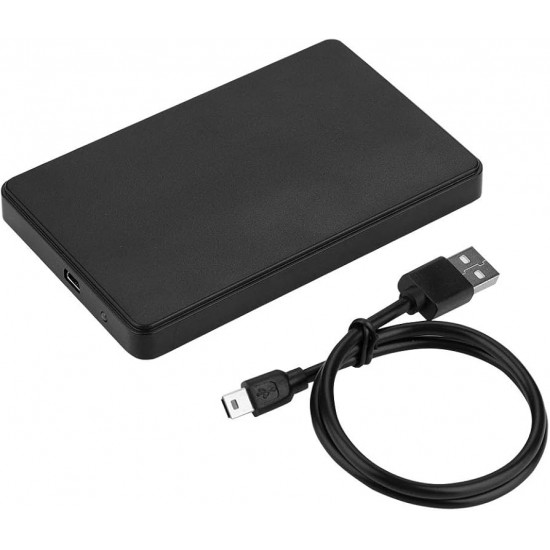 EXTERNAL HDD CASE MOBILE DISK FOR 2.5'' IDE NEW HD234U2