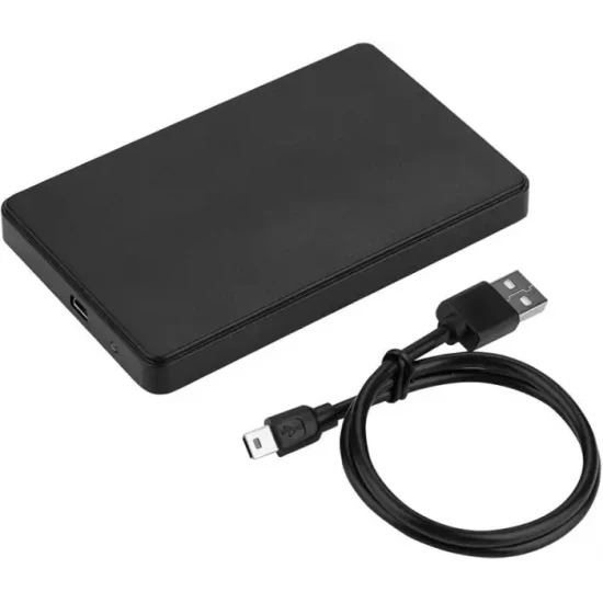 EXTERNAL HDD CASE MOBILE DISK FOR 2.5'' IDE NEW