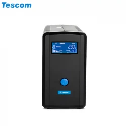 UPS 650VA TESCOM LEO PLUS LCD 650AP WITH USB PORT TOWER NEW