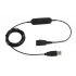 SUPERVOICE SVC-QD309 HEADSET QD TP RJ9 BOTTOM CABLE