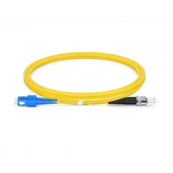FIBER OPTICAL PATCH CORD LC-SC/APC SINGLE MODE 11M 9/125