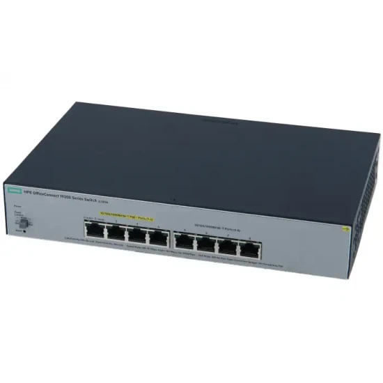 SWITCH ETH 8P 1GBE HPE 1920S-8G 4Ports POE+ 65W NEW