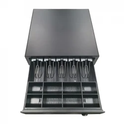 POS CASH DRAWER SCAN-IT 410G BLACK 5B8C NEW