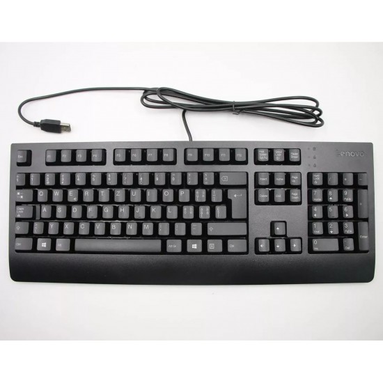 KEYBOARD LENOVO PREFERRED PRO 2 BL/USB/FRENCH/GERMAN NEW