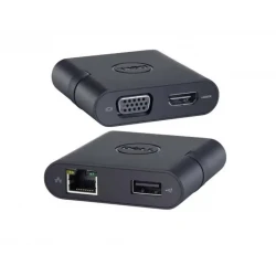 ADAPTER DELL USB-C TO HDMI/VGA/USB3/ RJ45 NEW
