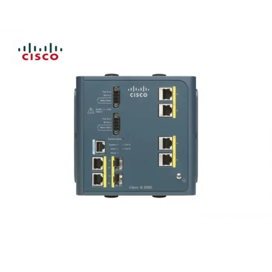 CISCO IE 3000 SWITCH , 4 10/100 + 1P ETH 10/100/1000 +1SFP NEW