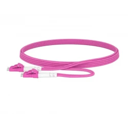 FIBER OPTIC CABLE LC/LC 50/125 OM4 LSZH 2M NEW