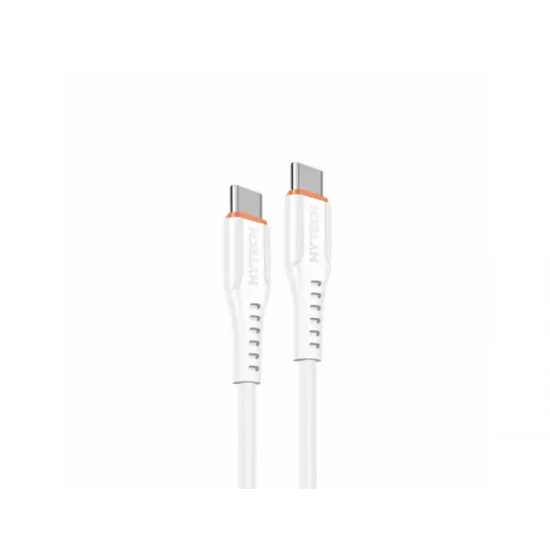 ΚΑΛΩΔΙΟ TYPE C (M) TO TYPE C (M) 1M WHITE DATA & CHARGE NEW