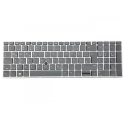 HP ZBOOK 15 G5/G6 17 G5/G6 US KEYBOARD BL GREY FRAME NEW