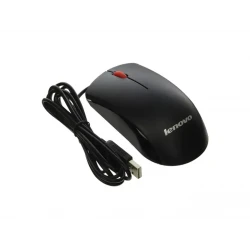 MOUSE LENOVO OPTICAL USB BLACK