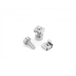 MOUNTING SCREW SET WITH NUT FOR RACK CABINET NEW 4xSETS