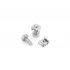 MOUNTING SCREW SET WITH NUT FOR RACK CABINET NEW 4xSETS