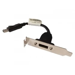 ADAPTOR DISPLAYPORT MALE TO  DISPLAYPOR FEMALE BRACKED 0.2M