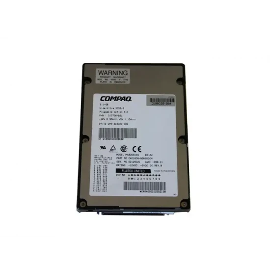 HDD SCSI 9.1GB HP-COMPAQ WUS3 10K 3.5" 80pin 313720-001